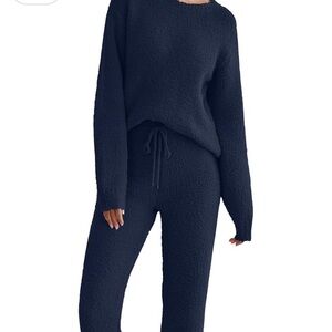 Cozy Navy Lounge Set